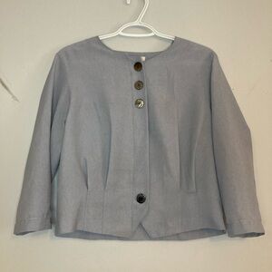 Vintage blouse with pleats